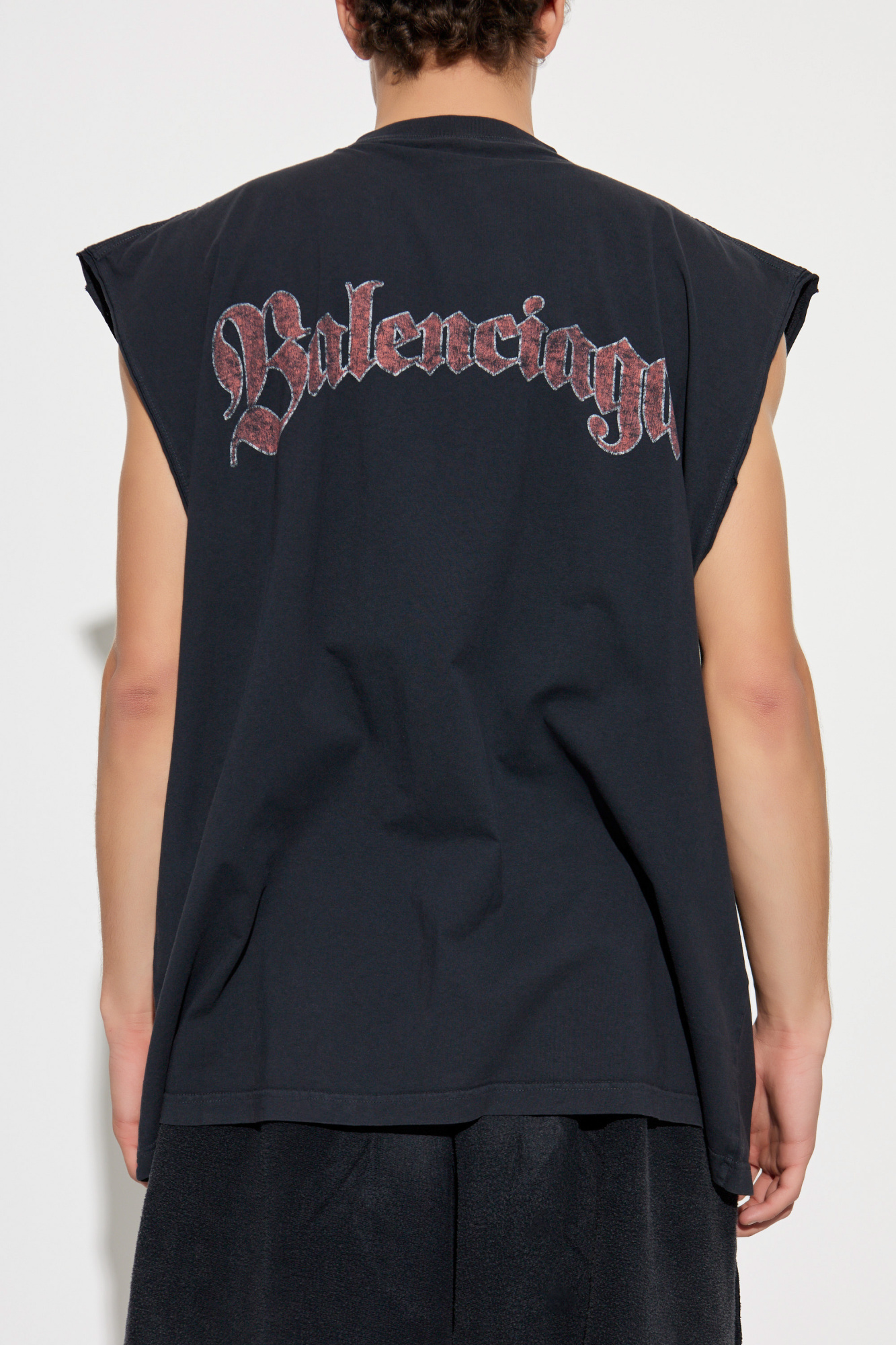 Balenciaga Sleeveless T-shirt | Men's | Vitkac